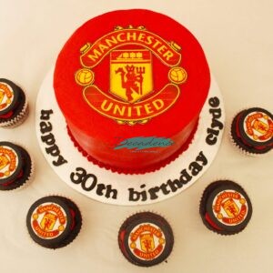 Manchester United cake