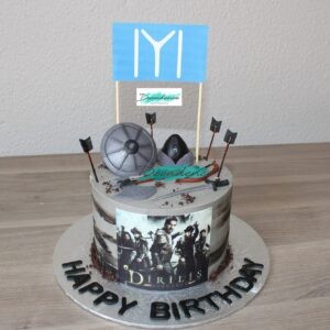 Dirilis Ertrugal viking themed cake