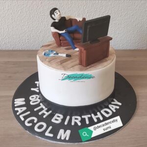 Couch potato cake