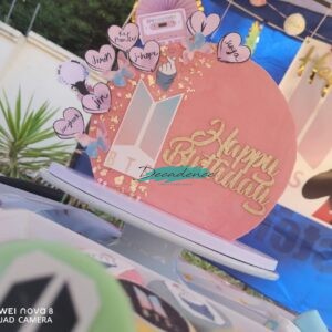BTS themed cake
