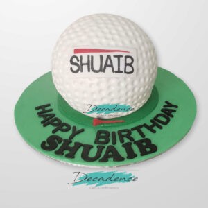 Golf Ball 3D cake