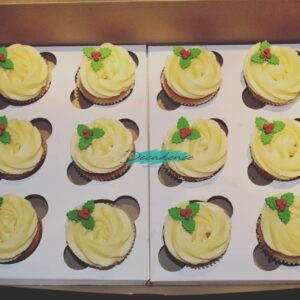 Christmas cupcakes