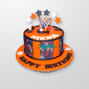 WWE Themed cake