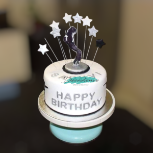 Michael Jackson themed cake