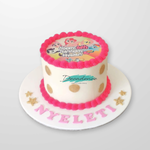 My little pony themed buttercream cake