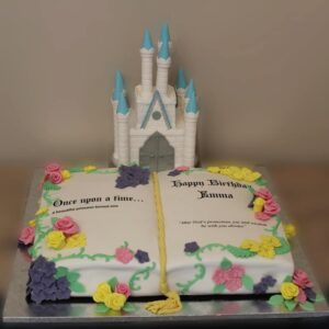 Fantasy Book Cake