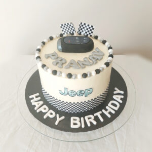 Jeep themed cake