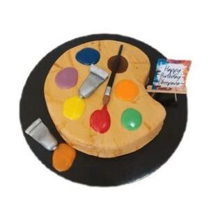 Paint Palette Cake