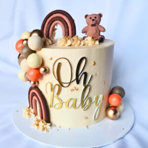 Neutral Baby Shower cake
