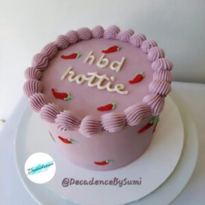 HBD hottie cake