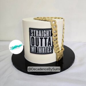Gangster themed cake!!