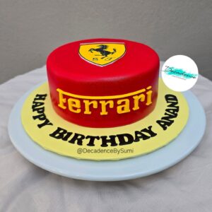 Ferrari themed cake!