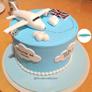 Farewell travel cake