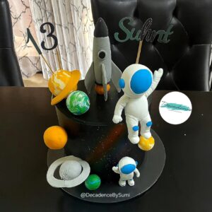 Outer Space themed cake!!