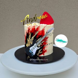 Electric Guitar cake